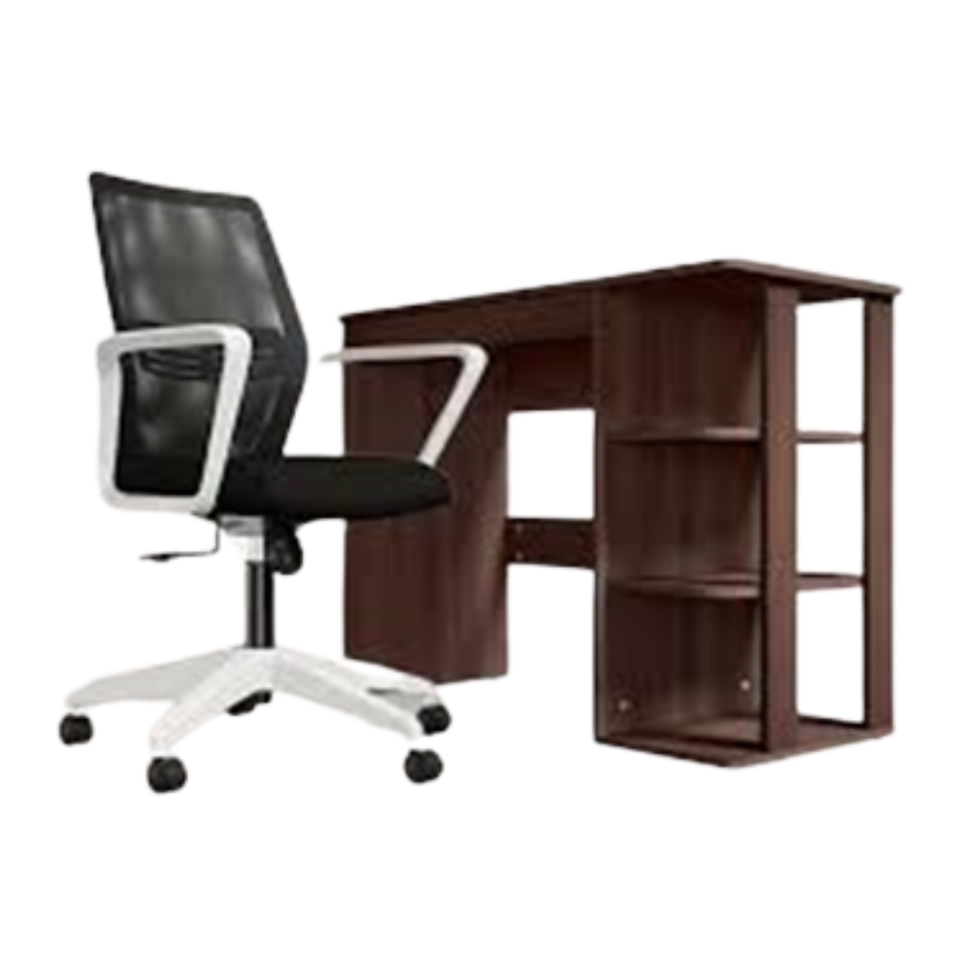 Study table and chairs